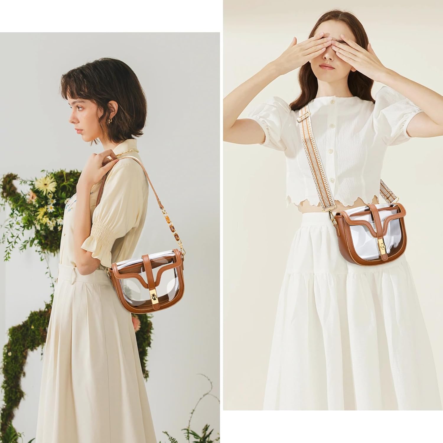 Clear Stadium Crossbody Bag