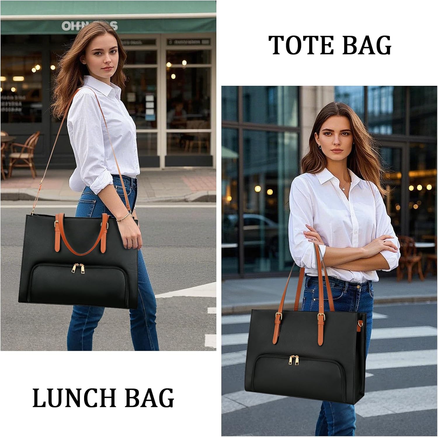 Laptop & Lunch Work Tote Bag