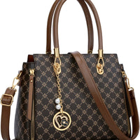 Vegan Leather Satchel Handbag