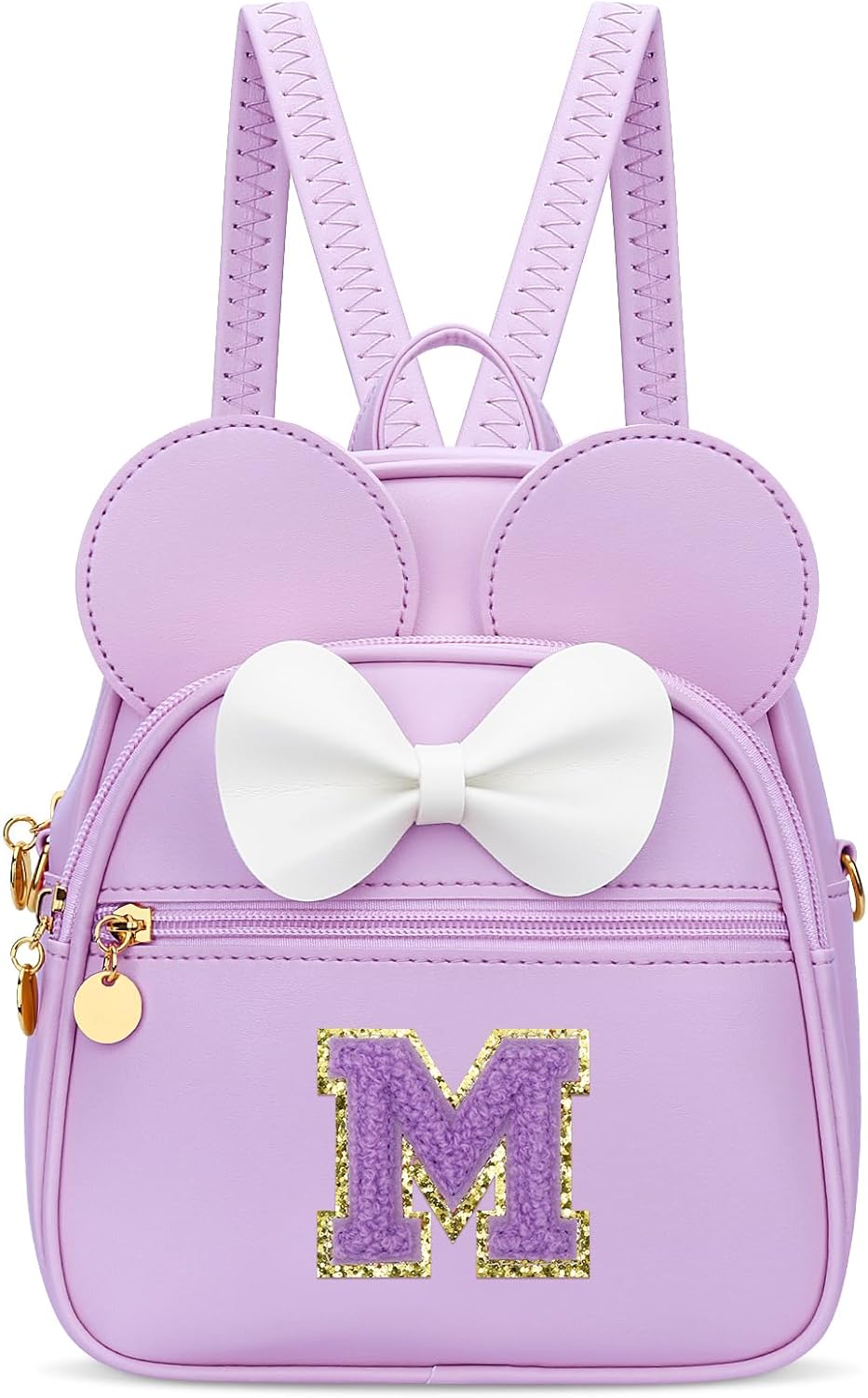 Girls Initial Mini Backpack