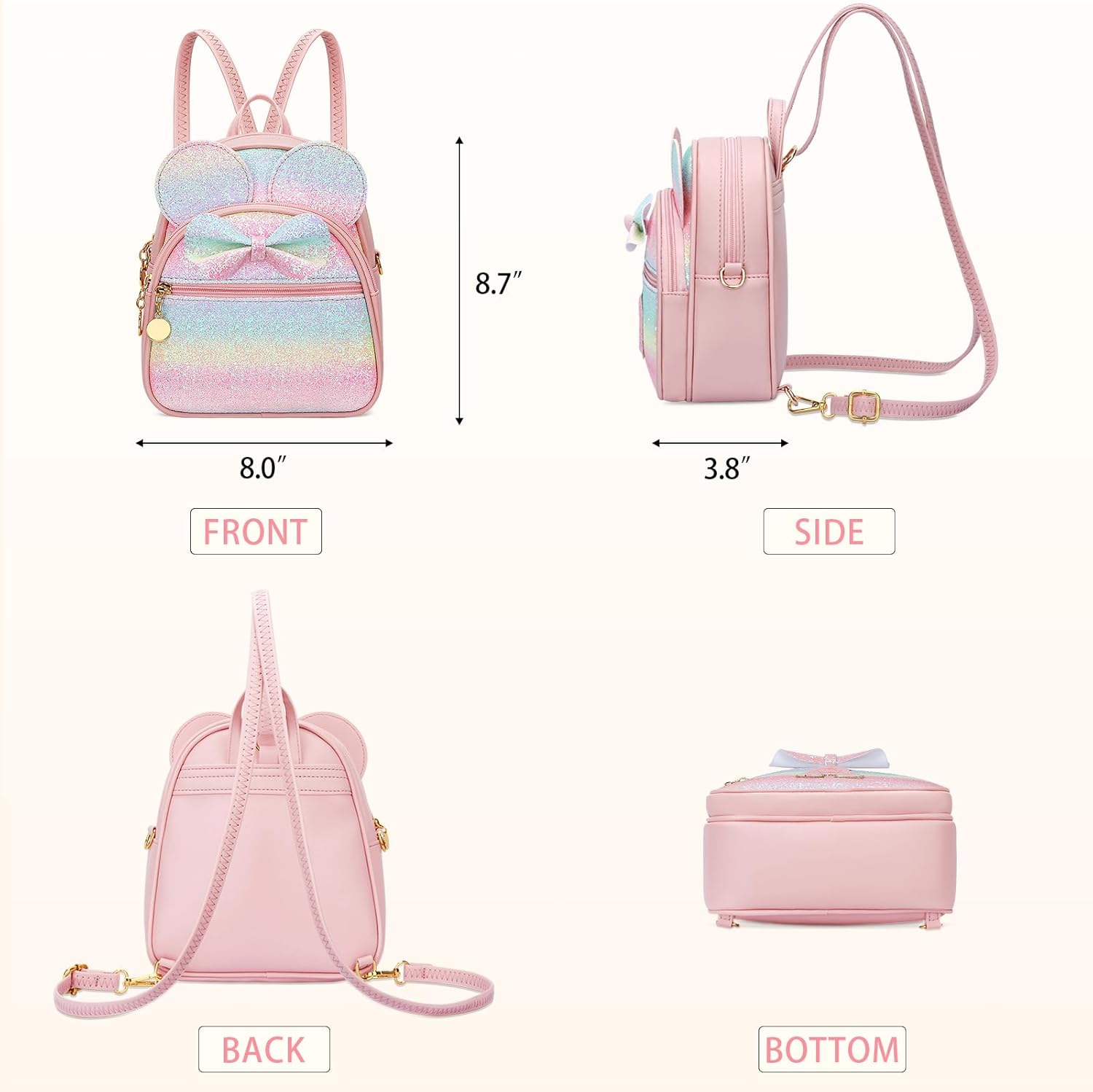 Initial Mini Backpack