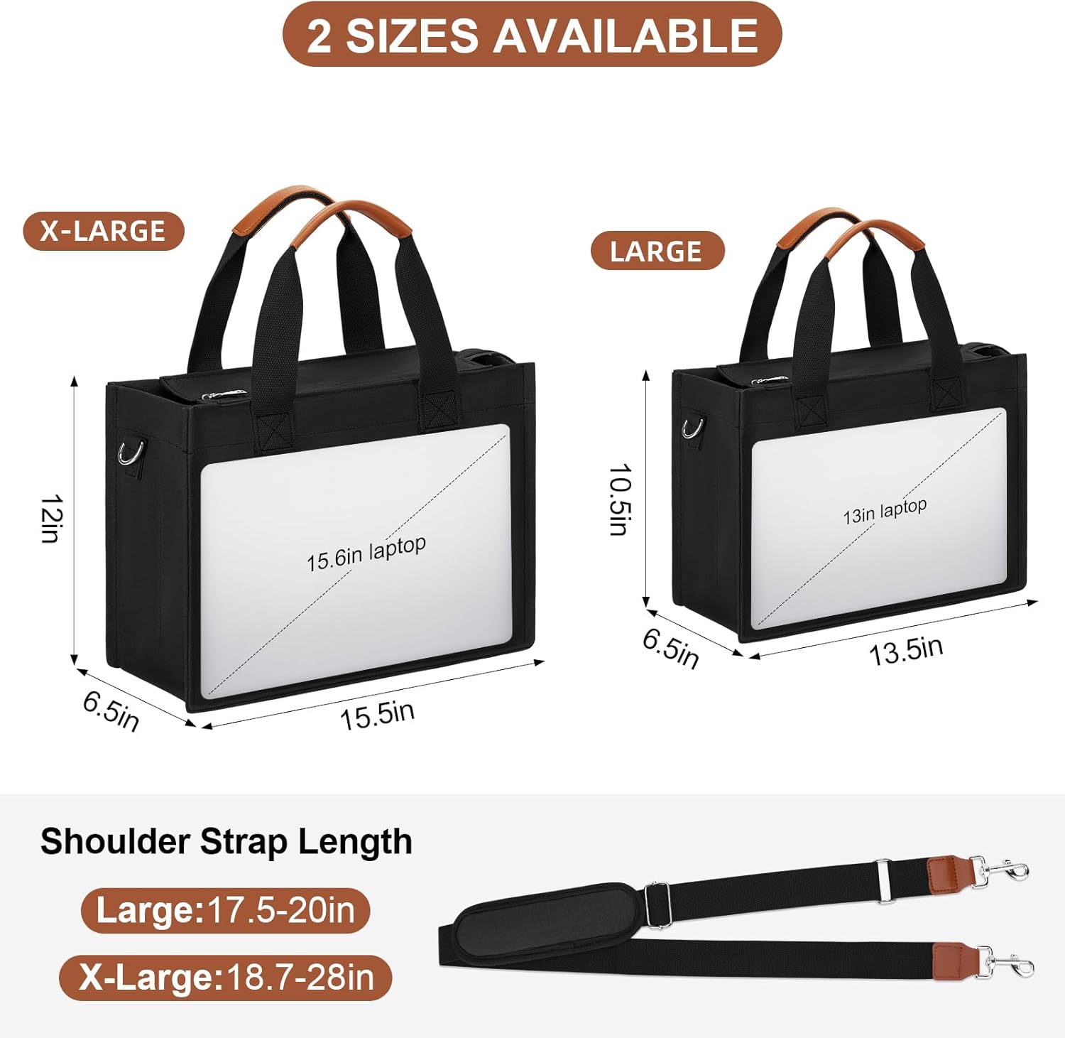 Large Canvas Tote Crossbody Bag