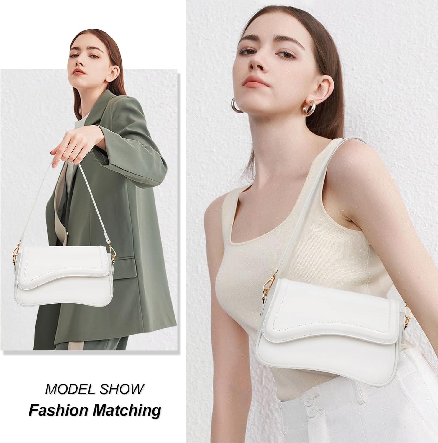 Small Retro Hobo Shoulder Purse