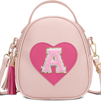 Girls Heart Crossbody Bag (Small)