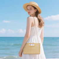 Vegan Leather Formal Clutch Purse