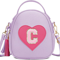 Girls Heart Crossbody Bag (Small)