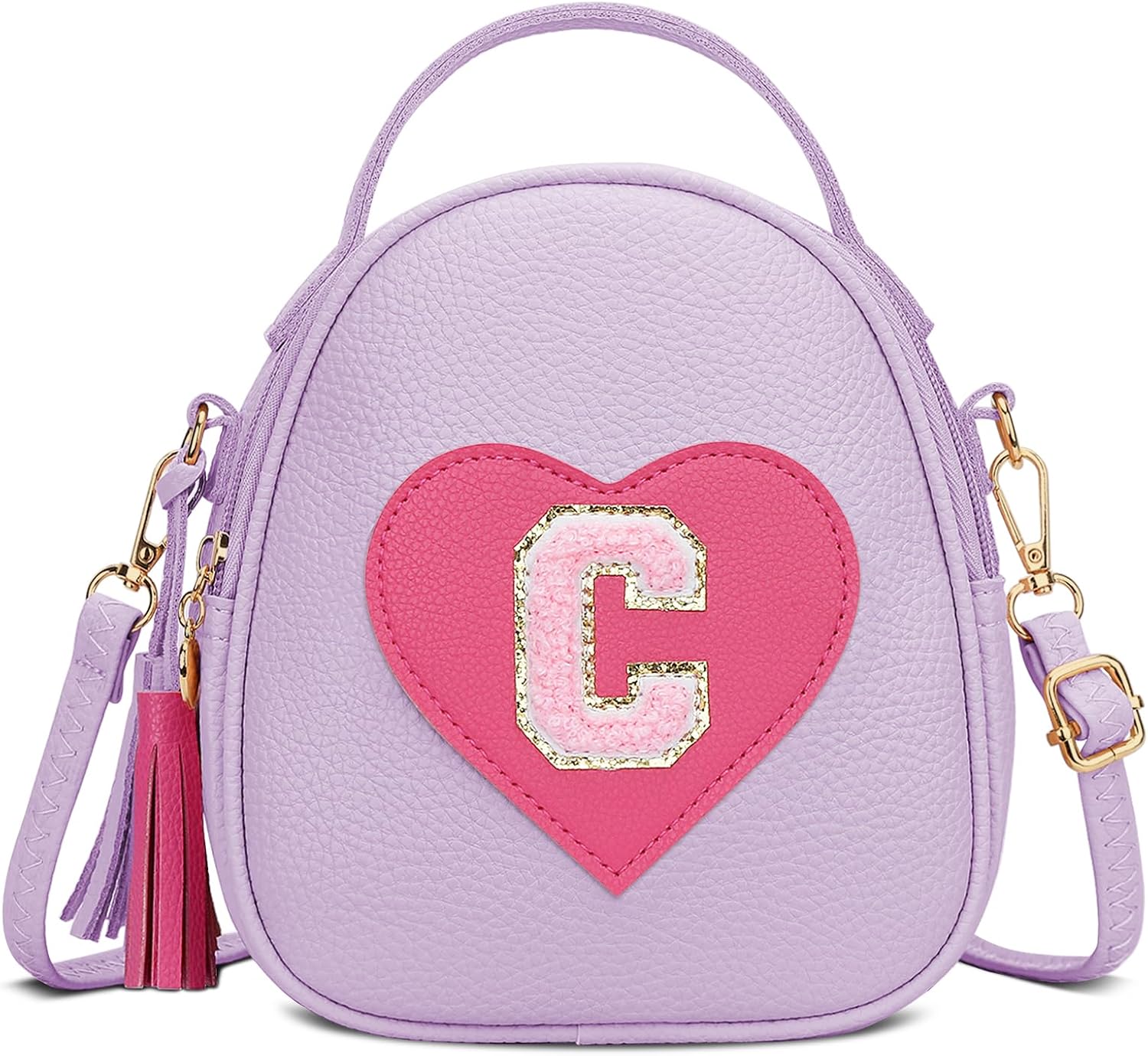 Girls Heart Crossbody Bag (Small)