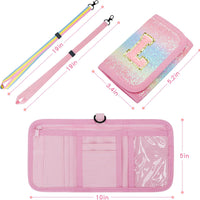 Girls Wallet with Initial