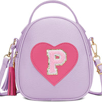 Girls Heart Crossbody Bag (Small)