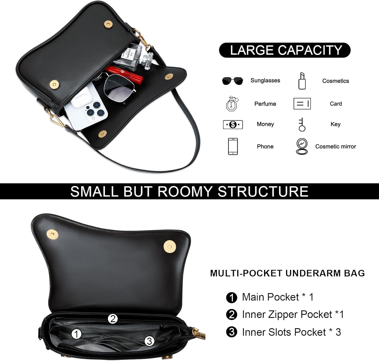 Small Retro Hobo Shoulder Purse