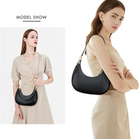 Small Crescent Shoulder Purse