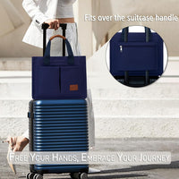 Large Canvas Tote Crossbody Bag