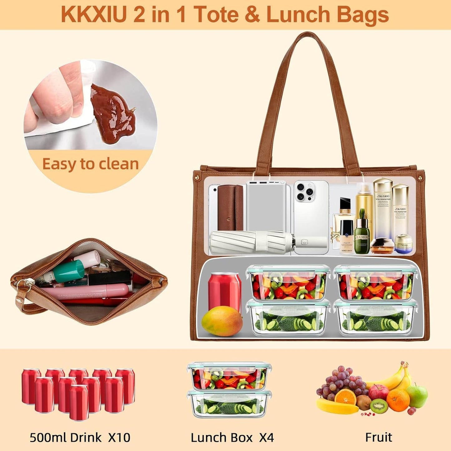 Laptop & Lunch Tote Bag