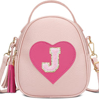 Girls Heart Crossbody Bag (Small)