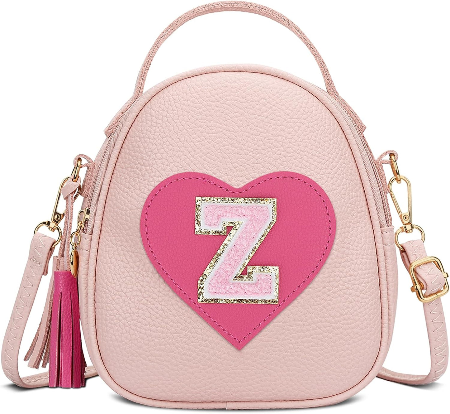 Girls Heart Crossbody Bag (Small)
