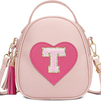 Girls Heart Crossbody Bag (Small)