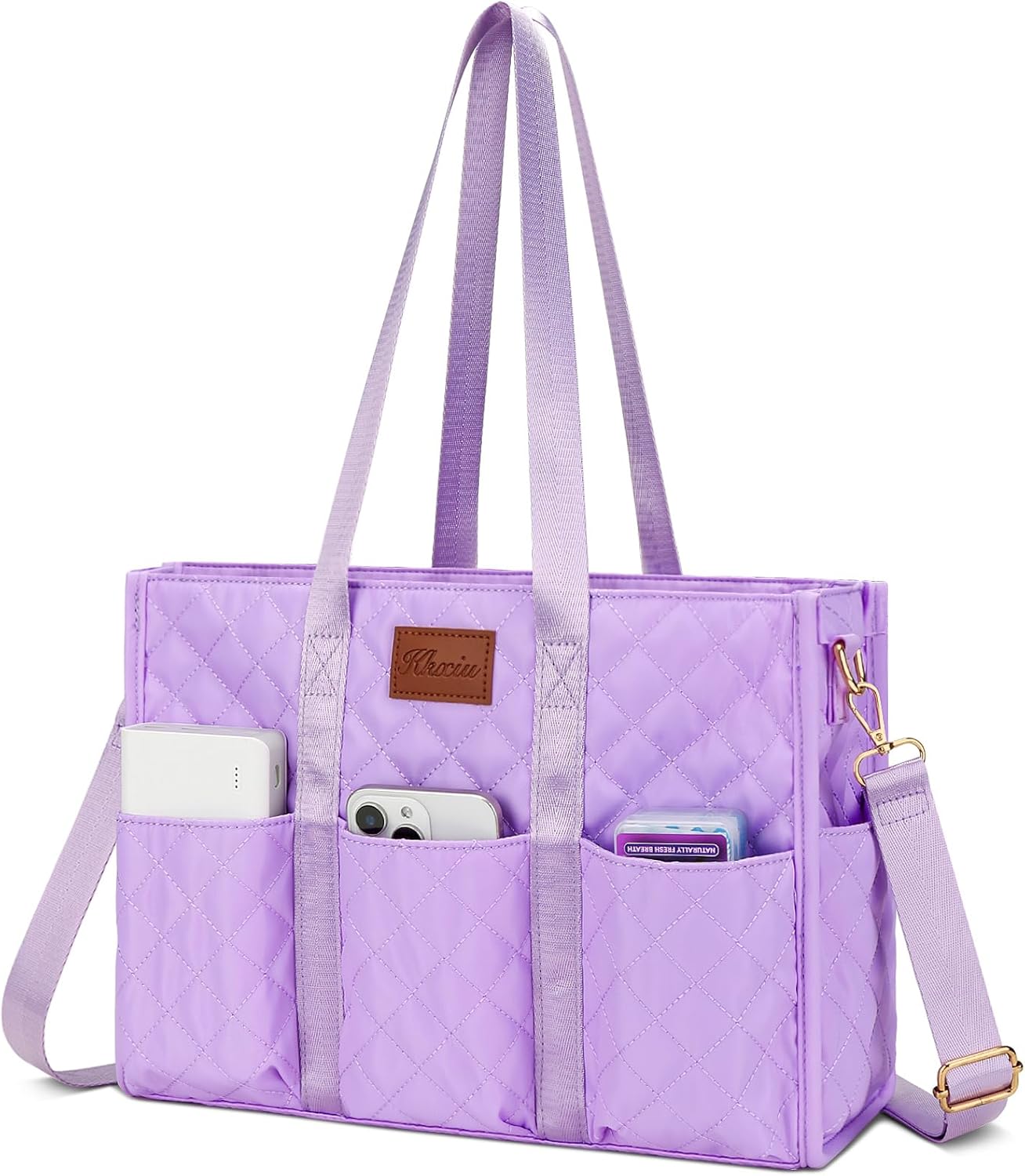 Large Water-Resistant Tote Bag