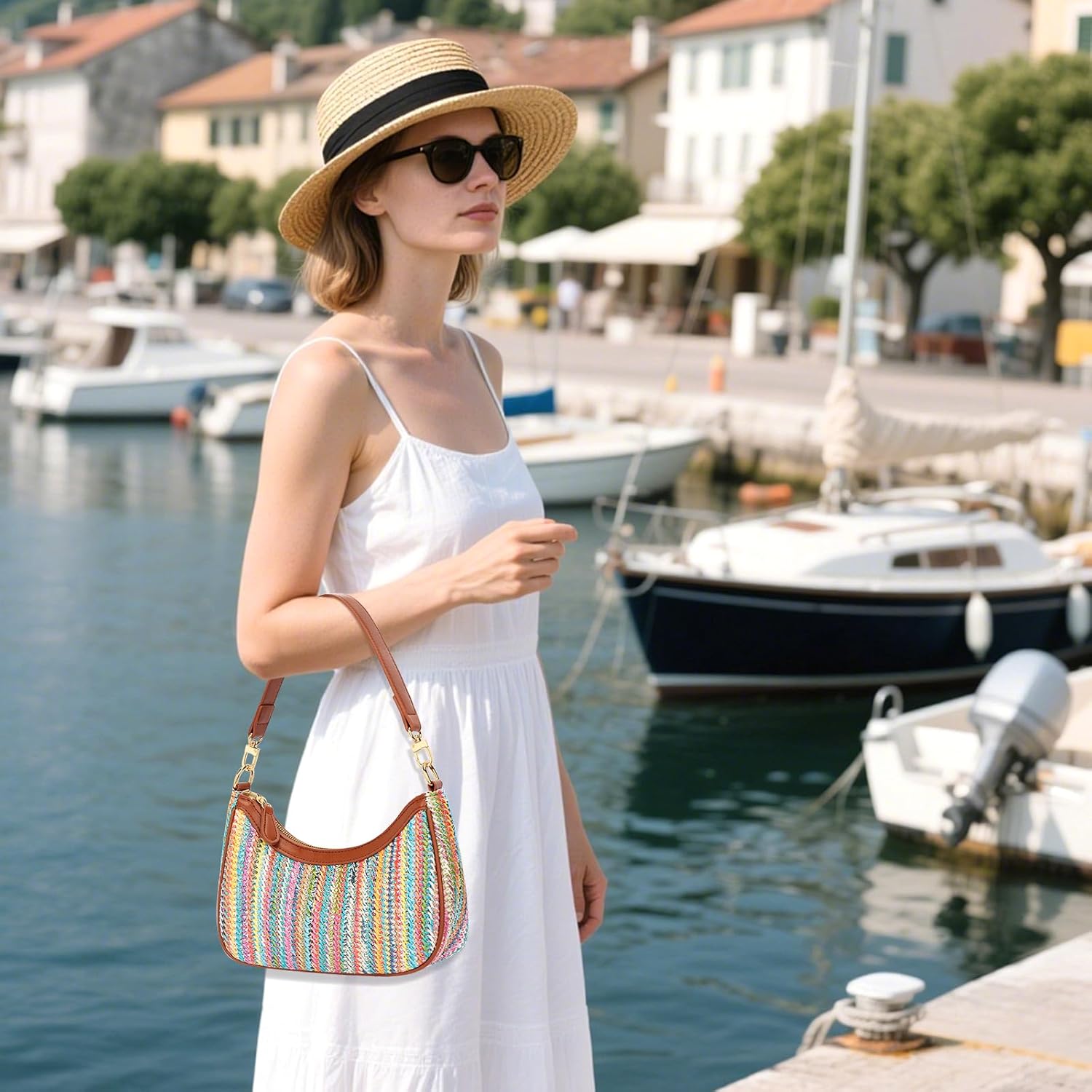 Retro Underarm Hobo Purse