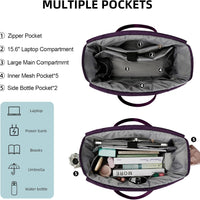 Laptop Tote with Lunch Pocket