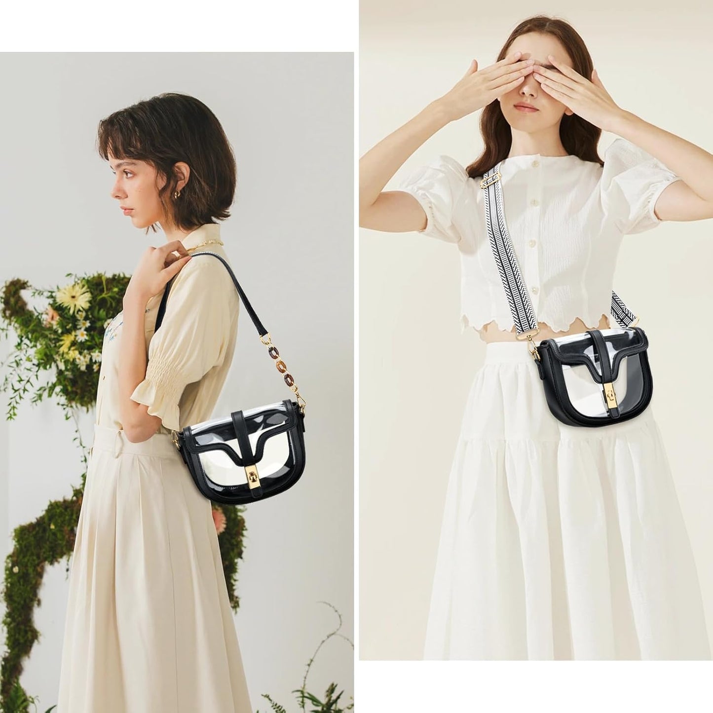 Clear Stadium Crossbody Bag