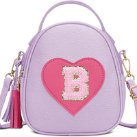 Girls Heart Crossbody Bag (Small)