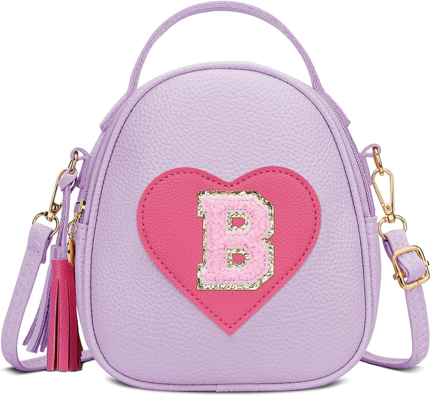 Girls Heart Crossbody Bag (Small)