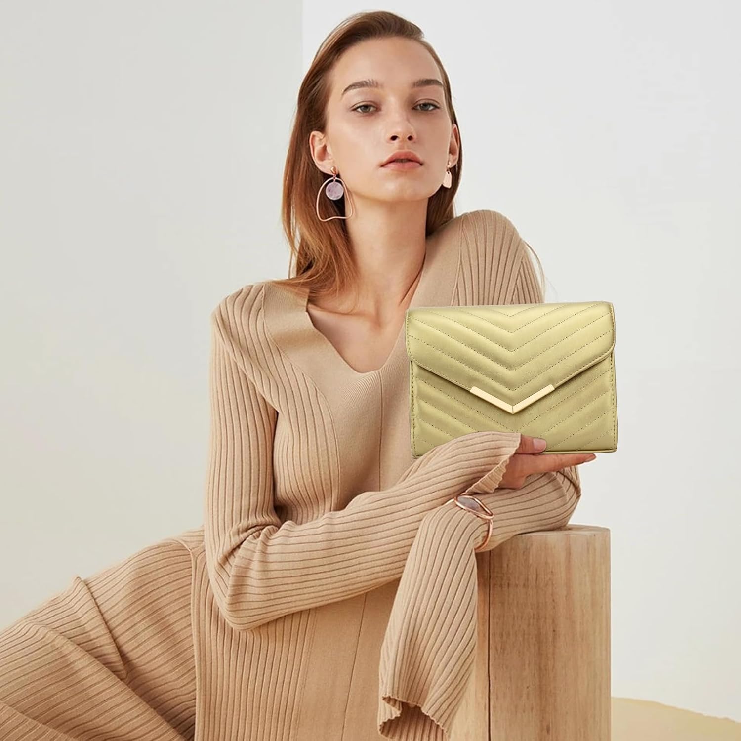 Formal Envelope Clutch Purse