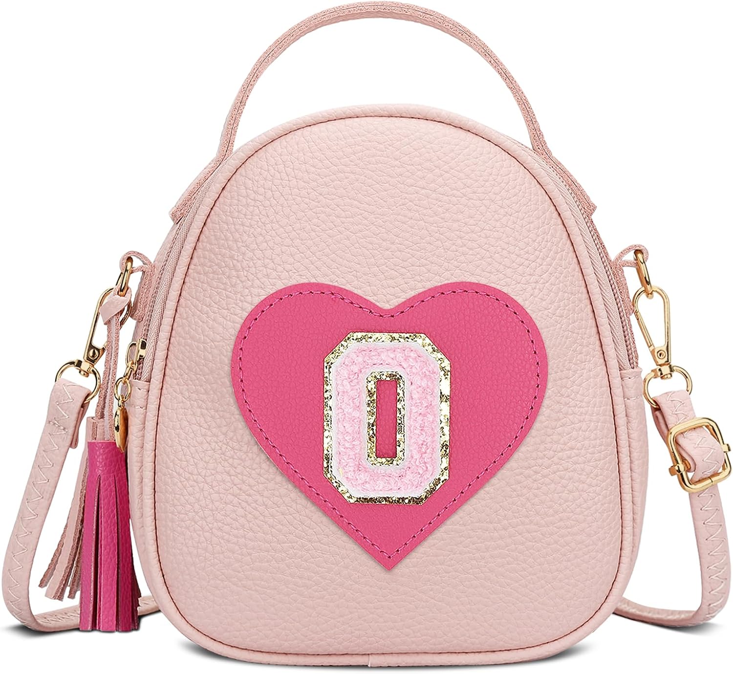 Girls Heart Crossbody Bag (Small)