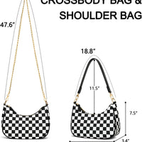 Retro Underarm Hobo Purse