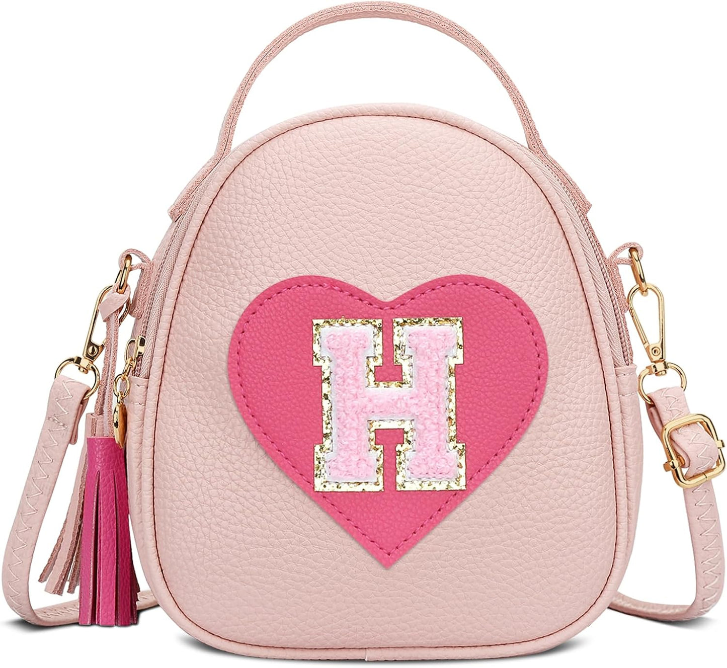 Girls Heart Crossbody Bag (Small)