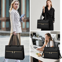 2-in-1 Laptop Lunch Tote Bag