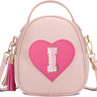 Girls Heart Crossbody Bag (Small)