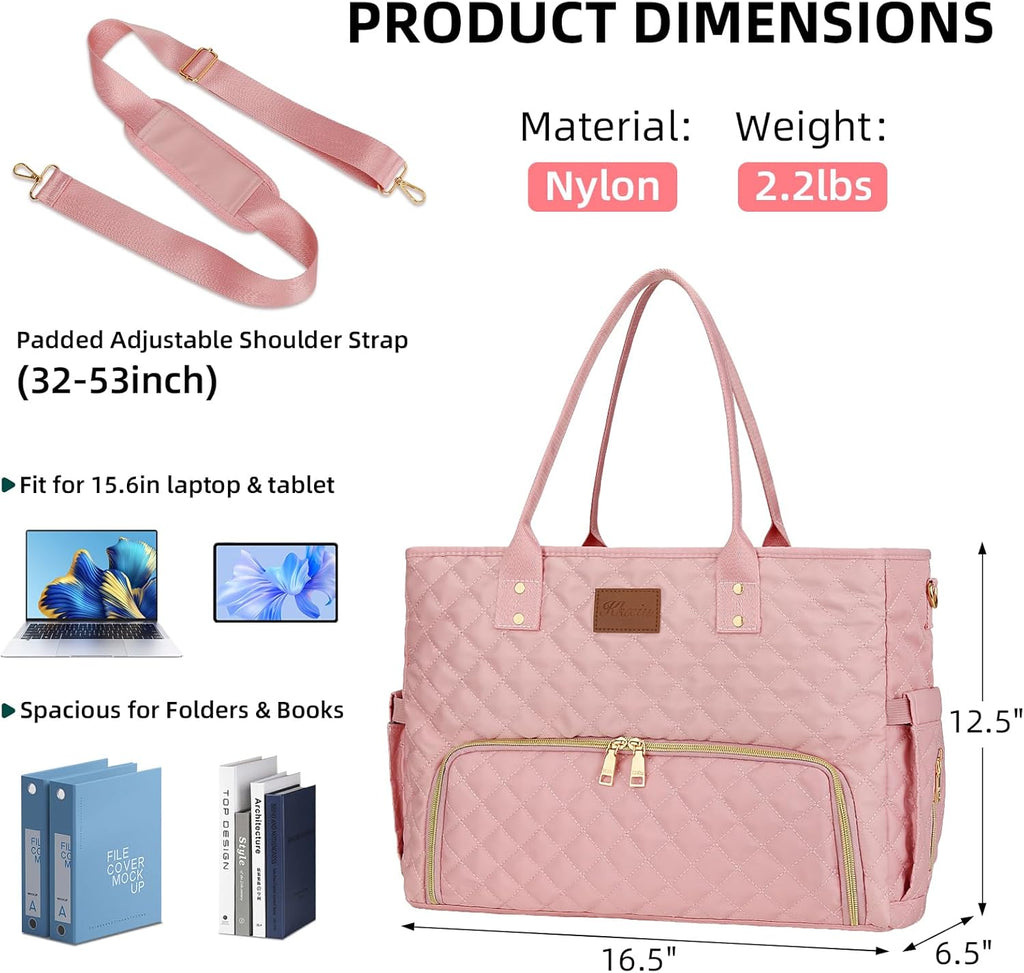 Laptop Tote with Lunch Pocket