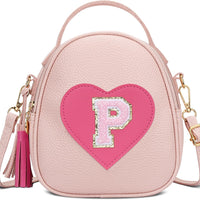 Girls Heart Crossbody Bag (Small)