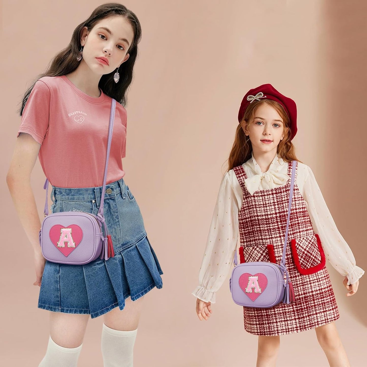 Kids Purse & Wallet Crossbody Set