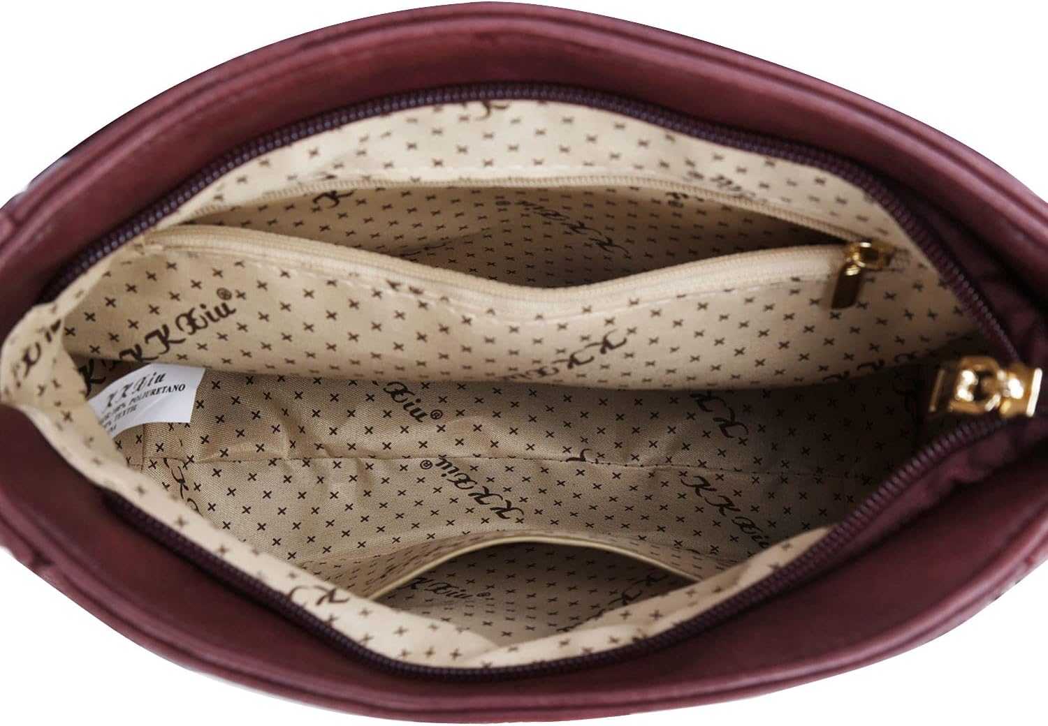 Tassel Flap Saddle Crossbody Bag