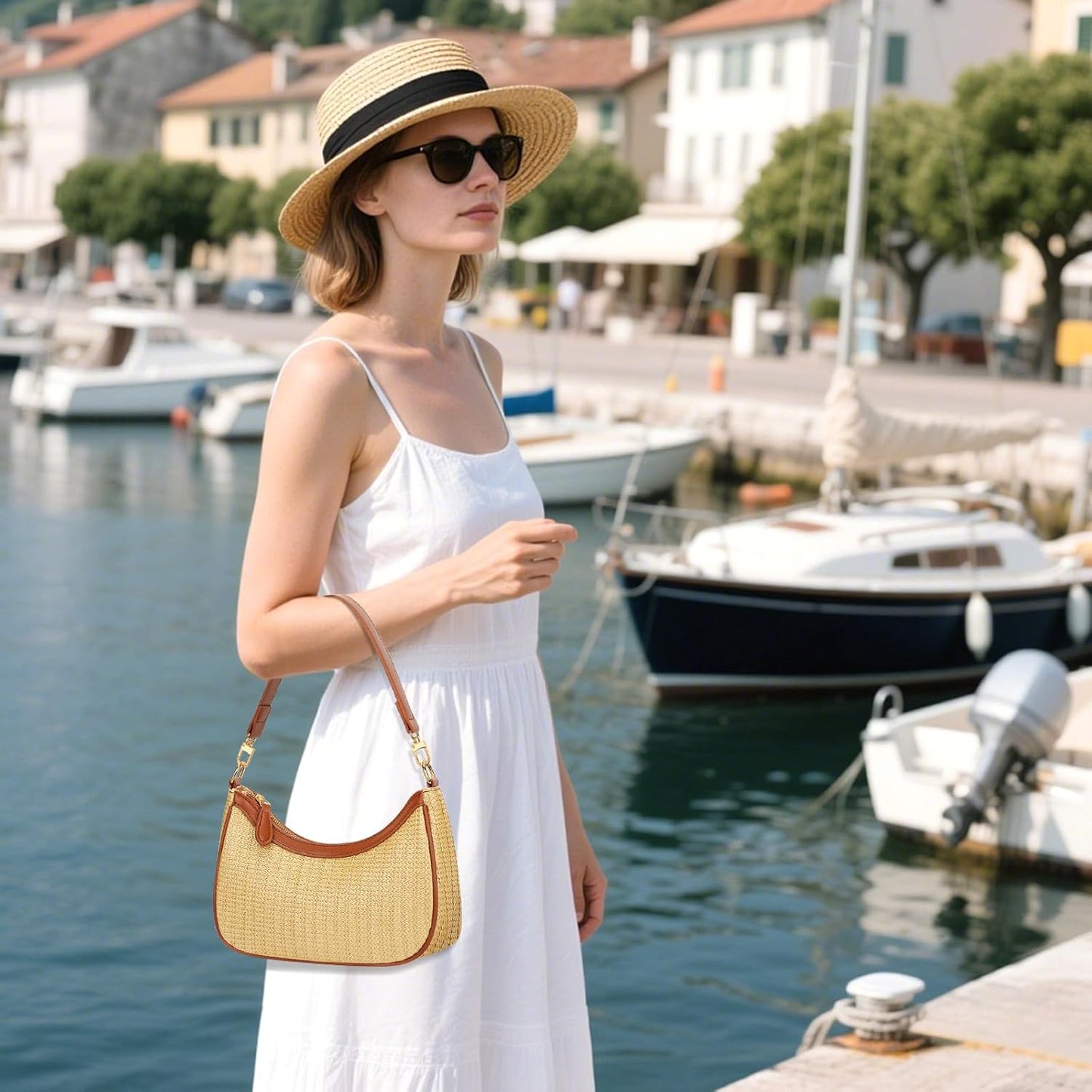 Retro Underarm Hobo Purse