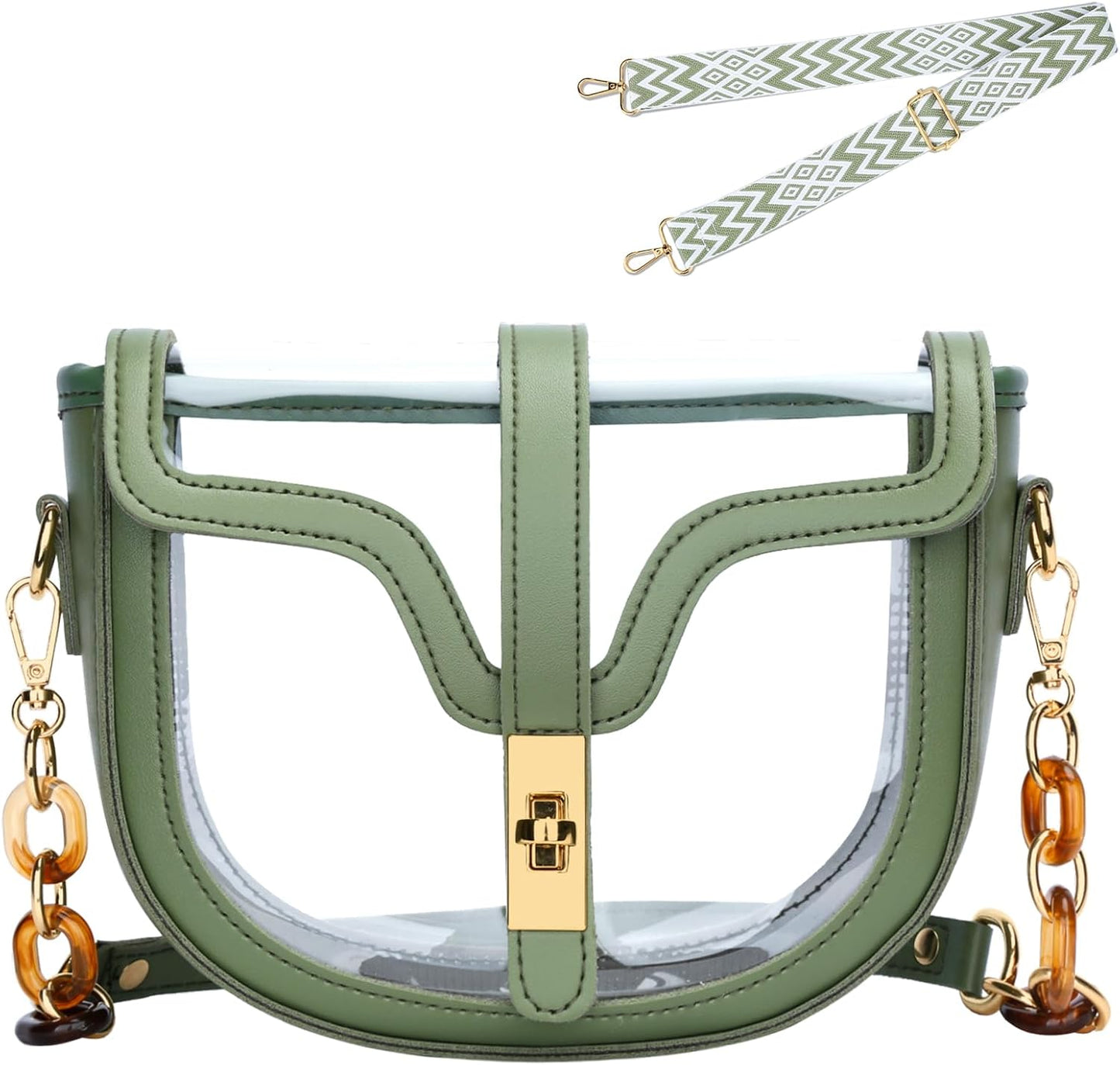 Clear Stadium Crossbody Bag