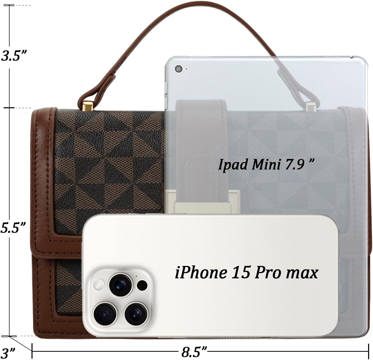 Top Handle Crossbody Handbag