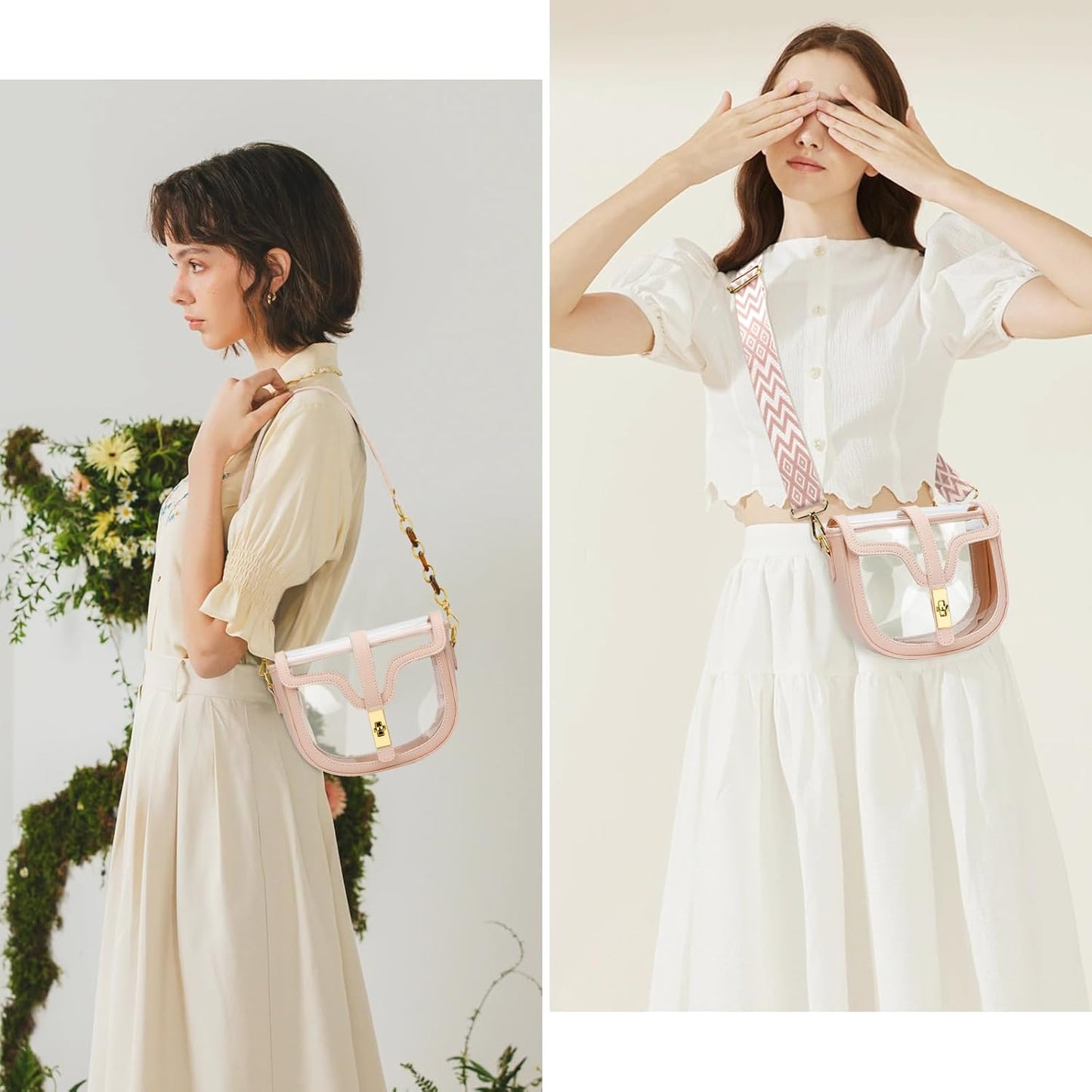 Clear Stadium Crossbody Bag