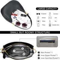 Small Crescent Shoulder Purse