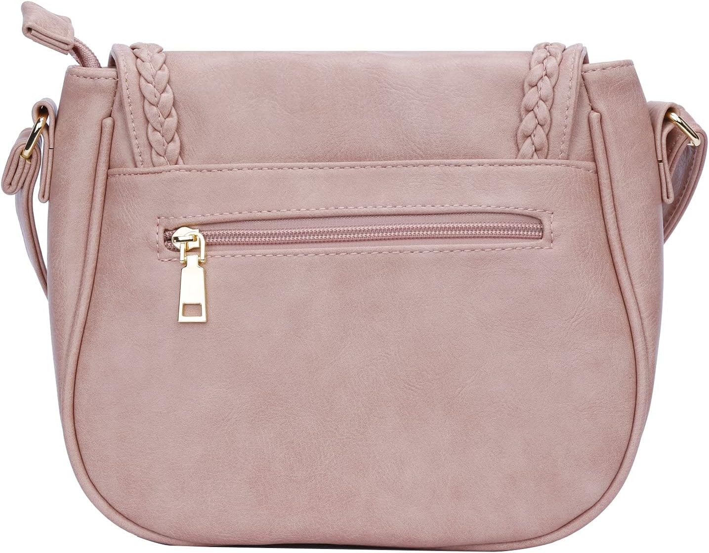 Tassel Flap Saddle Crossbody Bag