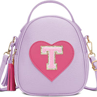 Girls Heart Crossbody Bag (Small)