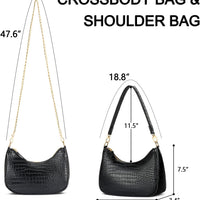 Retro Underarm Hobo Purse