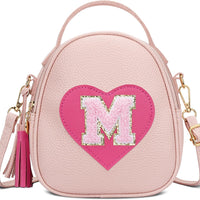 Girls Heart Crossbody Bag (Small)