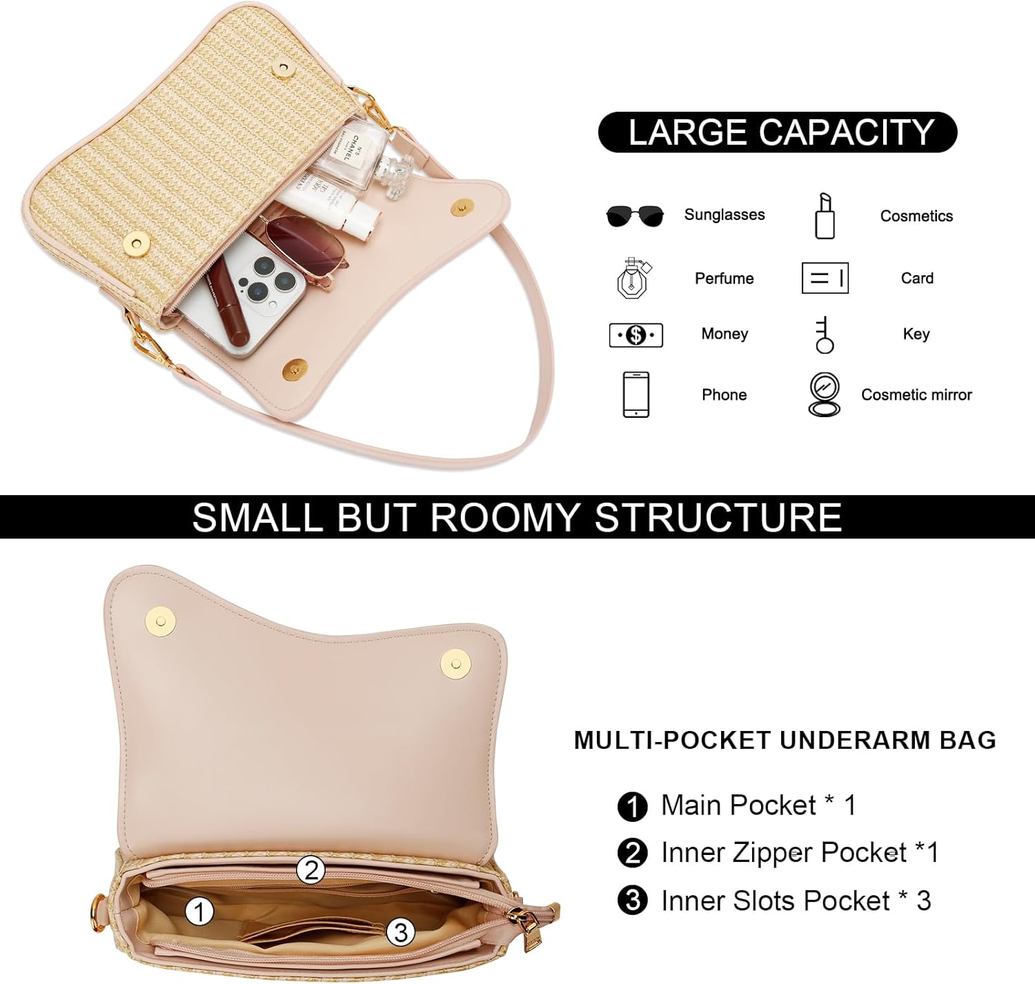 Small Retro Hobo Shoulder Purse