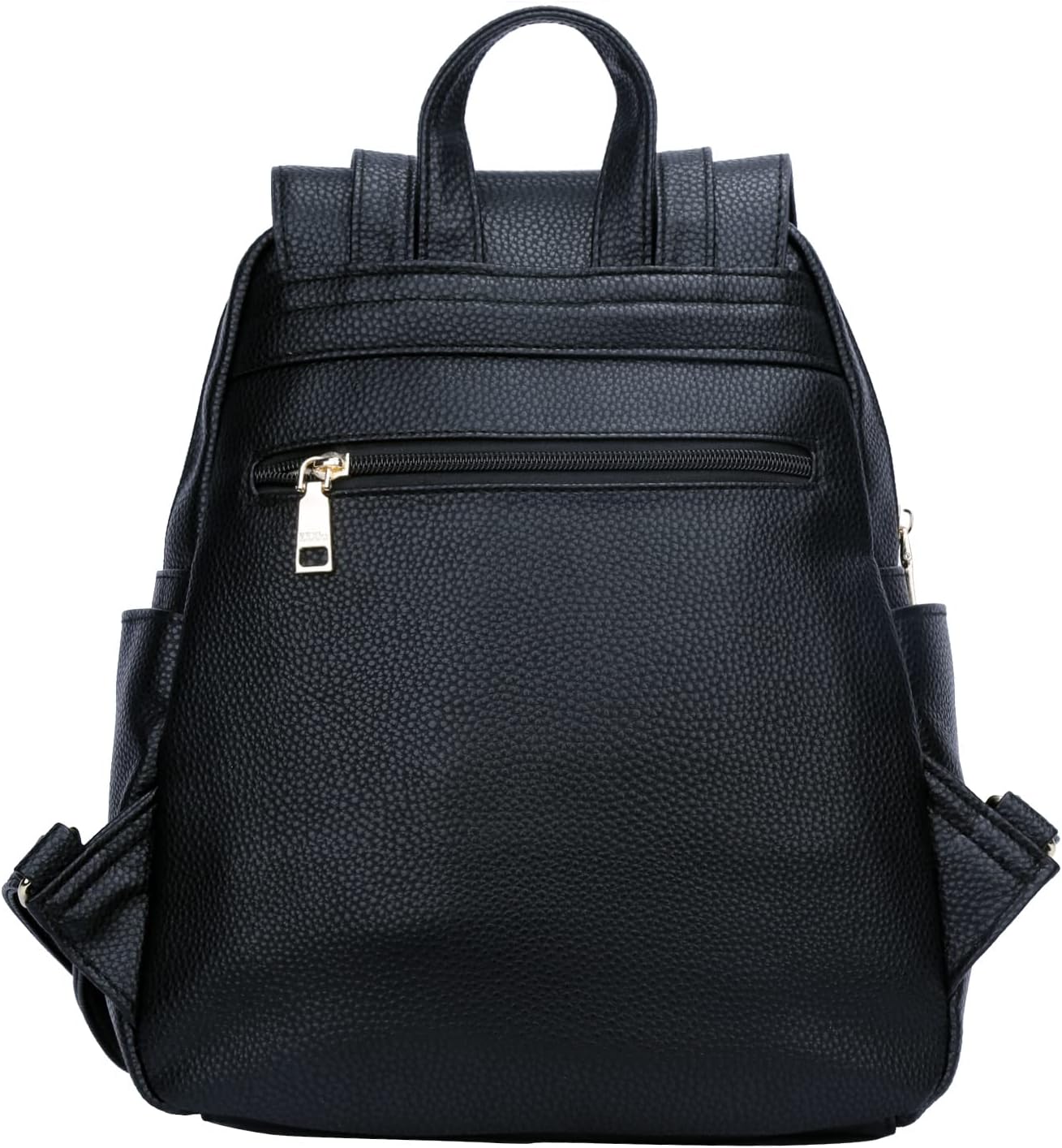 Quilted Leather Backpack Purse