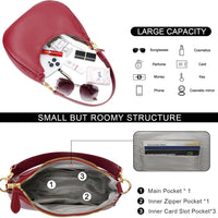 Small Crescent Shoulder Purse