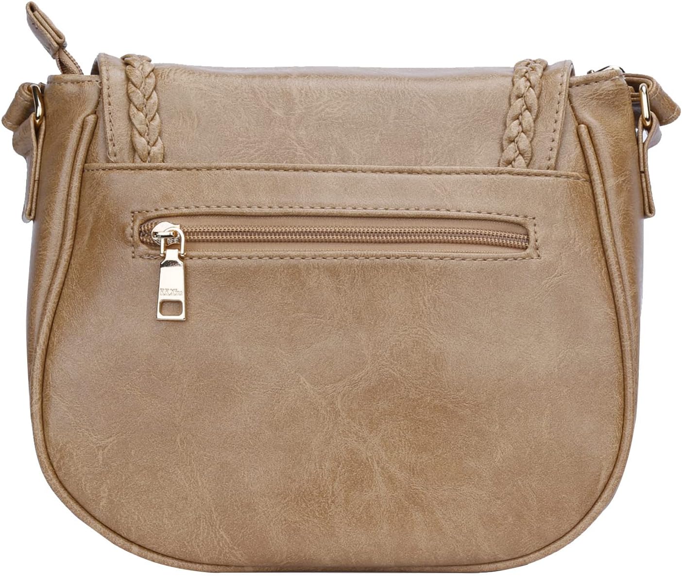 Tassel Flap Saddle Crossbody Bag