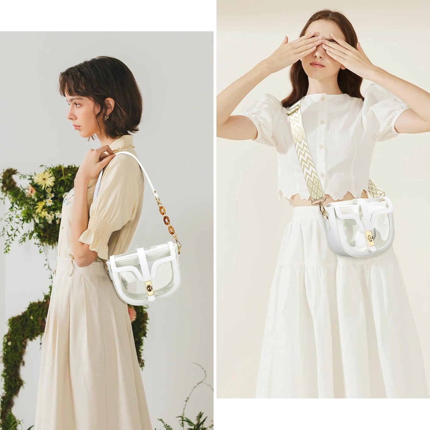 Clear Stadium Crossbody Bag